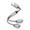 Adattatore da USB a Type-C 2 in 1 per ricarica rapida e USB 2.0 1