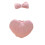 Accessoires de bureau pour statues de bureau roses 10x8cm 1