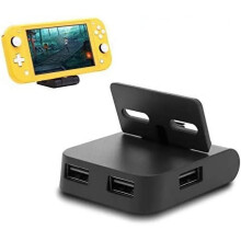 Tragbare, faltbare Ladestation für Nintendo Switch Lite mit USB-Anschluss