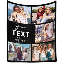 Couverture collage photo personnalisée avec 10 images