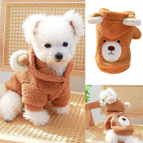 Felpa con cappuccio Pet Circle a forma di agnello per cani e gatti
