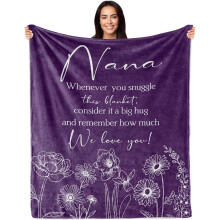 Grandma Birthday Blanket 60 x 50 inches