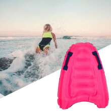 Inflatable Surfboard Lightweight PVC Bodyboard with Handles