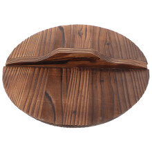 Wooden Pot Lid for Wok and Cookware