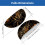 Cup Drawer Pulls Gold Rose Flower Shell Shape 6 pcs 2