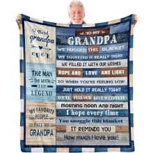 Opa-Geschenkdecke, 40 x 50 Zoll
