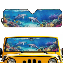 Windshield Sun Shade for Jeep Wrangler JL JLU Gladiator JT