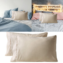 Tshirt Sheets Queen Size Set of 2 Ultra Soft Linen