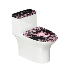 Set di copriwater con motivo a fiori di ciliegio Axolotl (2 pezzi)