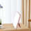 Makeup Mirror Portable Folding Desk Vanity 8 Inch Pink 1