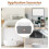 ROSENICE Touchless Paper Towel Dispenser Grey 1 pc 7