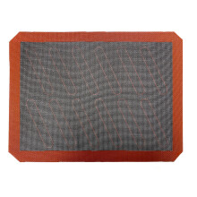 Tapis de cuisson perforé pour pain et macarons, compatible avec four antiadhésif