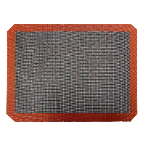 Tapis de cuisson perforé pour pain et macarons, compatible avec four antiadhésif