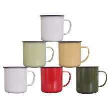 Mug pliable en émail sans BPA pour café, thé ou eau