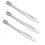 Cuillère à thé en acier inoxydable, lot de 2, manche long 1