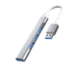 USB3.0-hub för bärbar dator, mobiltelefon, surfplatta med typ-C