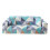Housse de canapé extensible bleue pour causeuse, taille universelle, 1 pièce 1