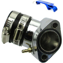 Collettore di aspirazione WCX Racing da 27 mm per scooter GY6 da 125cc e 150cc