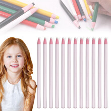 Crayons de cire marqueurs chinois pour verre, métal et plastique, blancs, lot de 12