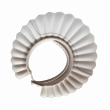 Bonnet de douche en silicone avec visière réglable