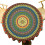 Mandala Rund Duk Vintage Etnisk Abstrakt Geometrisk 1