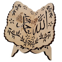 Support pliable en bois pour Coran, pupitre de lecture et de musique