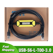 Câble de données USB-S6-L-T00 pour servomoteur Inovance IS620P CN3Port