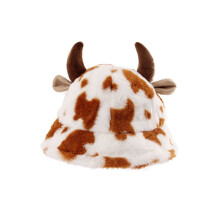 Bob duveteux en peluche ajustable, chapeau de pêcheur chaud pour