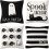 Set di 4 federe per cuscini "Boo" da 45x45 cm, stile rustico per Halloween. 1
