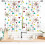 Mid-Century Modern Curtains Geometric Atomic Pattern 2 1