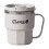 Mug isotherme à double paroi en acier inoxydable blanc 1