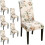 Stretch-Stuhlhussen Parsons mit Blumenmuster, 6er-Pack 1