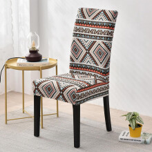 Housses de chaise extensibles à imprimé floral, lot de 6