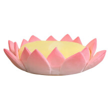 3D-Blumen-Bodenkissen in Lotusform, Yogakissen