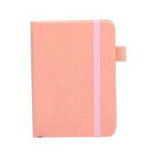 Carnet de poche Ă couverture rigide avec porte-stylo1