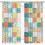 Boho Patchwork Curtains Floral Vintage Pattern 2 Panels 2