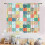 Boho Patchwork Curtains Floral Vintage Pattern 2 Panels 3