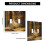 Double Toggle Wall Plate Light Switch Cover 2 Gang 2