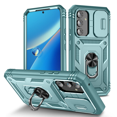 Ανθεκτική προστατευτική θήκη Samsung Galaxy A25 5G με συρόμενη θήκη