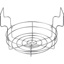 Grille de mise en conserve en acier inoxydable 10,23 pouces