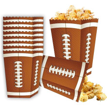 Boîtes à friandises en papier sur le thème du football (24 pièces)