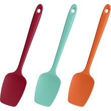 Spatules cuillères en silicone Doosu résistantes à la chaleur jusqu'à 315 C (600 F), lot de 3
