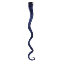 Navy Blue Wavy Clip-In Hair Extensions 12-Pack