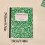 Green Marble Snowflake Notebook American Style 200 Pages 1
