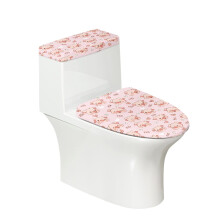 Lot de 2 couvercles anti-poussière pour réservoir de toilettes en forme de cochon