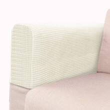 Housses d'accoudoirs extensibles et lavables pour canapé et fauteuil (2 pièces)