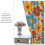 Vintage Daisy Flower Curtains Retro 70s Blue Orange Red 4