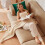 Green Velvet Throw Pillow 45x45cm Polyester with Insert 6