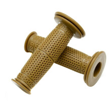 Rubber Handlebar Cover for Motorcycle 2 pcs Khaki