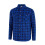 Lee Cooper (S, Blue) Lee Cooper Mens Check Plaid Long-Sleeved Shirt 3